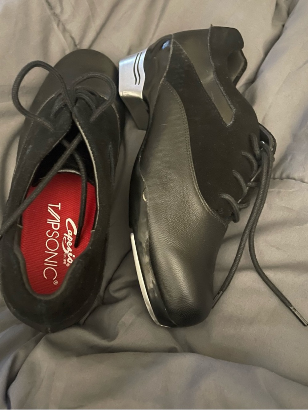 Capezio Silver Tele Tone Tap Plate Shoe Accent - Metal Heel Plate